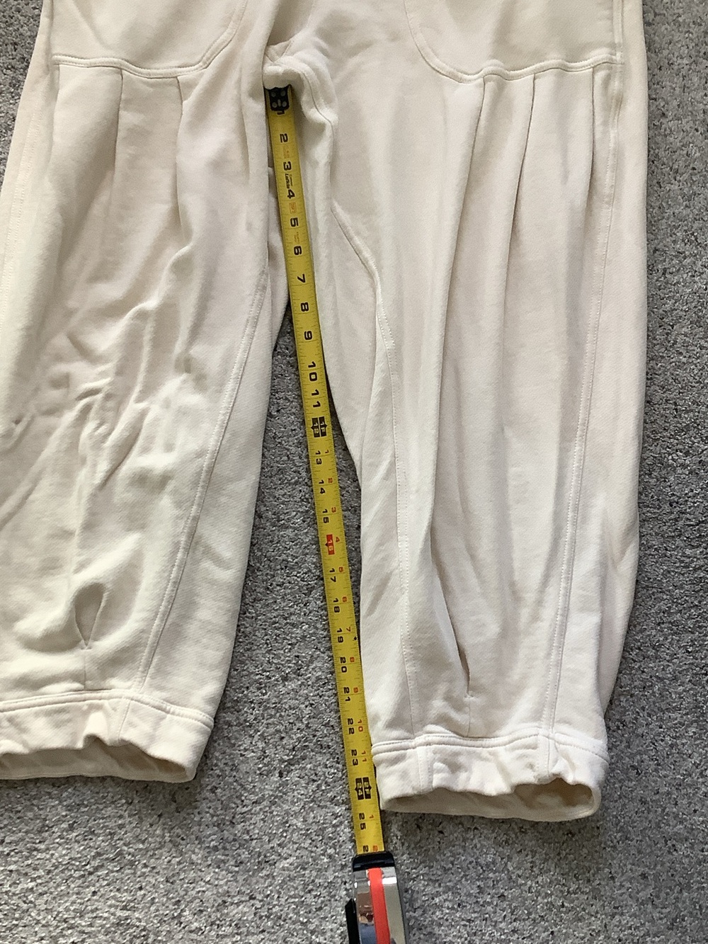 We The Free by Free People Felix Tapered Overalls Jumpsuit ~ Cream - Picture 9 of 12